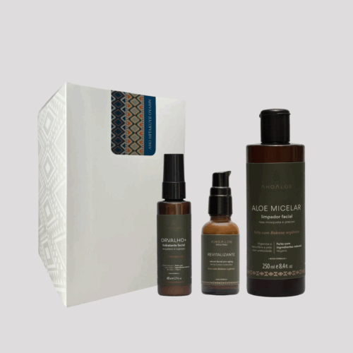 Kit manchas e sinais (Aloe Micelar, Revitalizante e Orvalho)