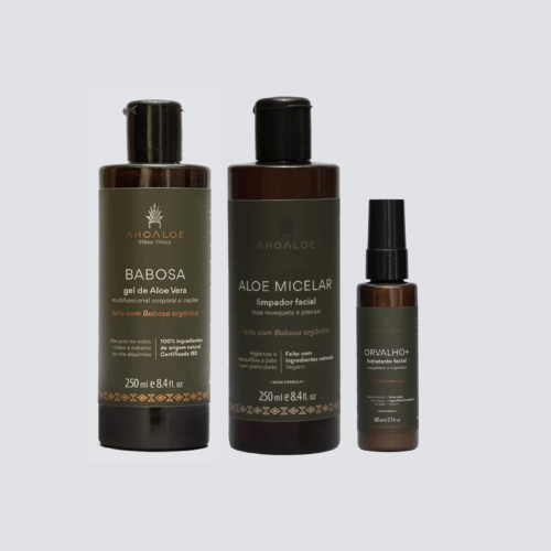 Kit Calmante Natural – Rotina Hipoalergênica para Peles Sensíveis