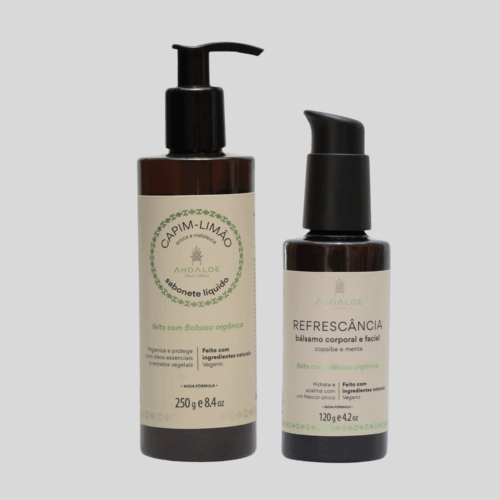 Kit alivio imediato pós sol