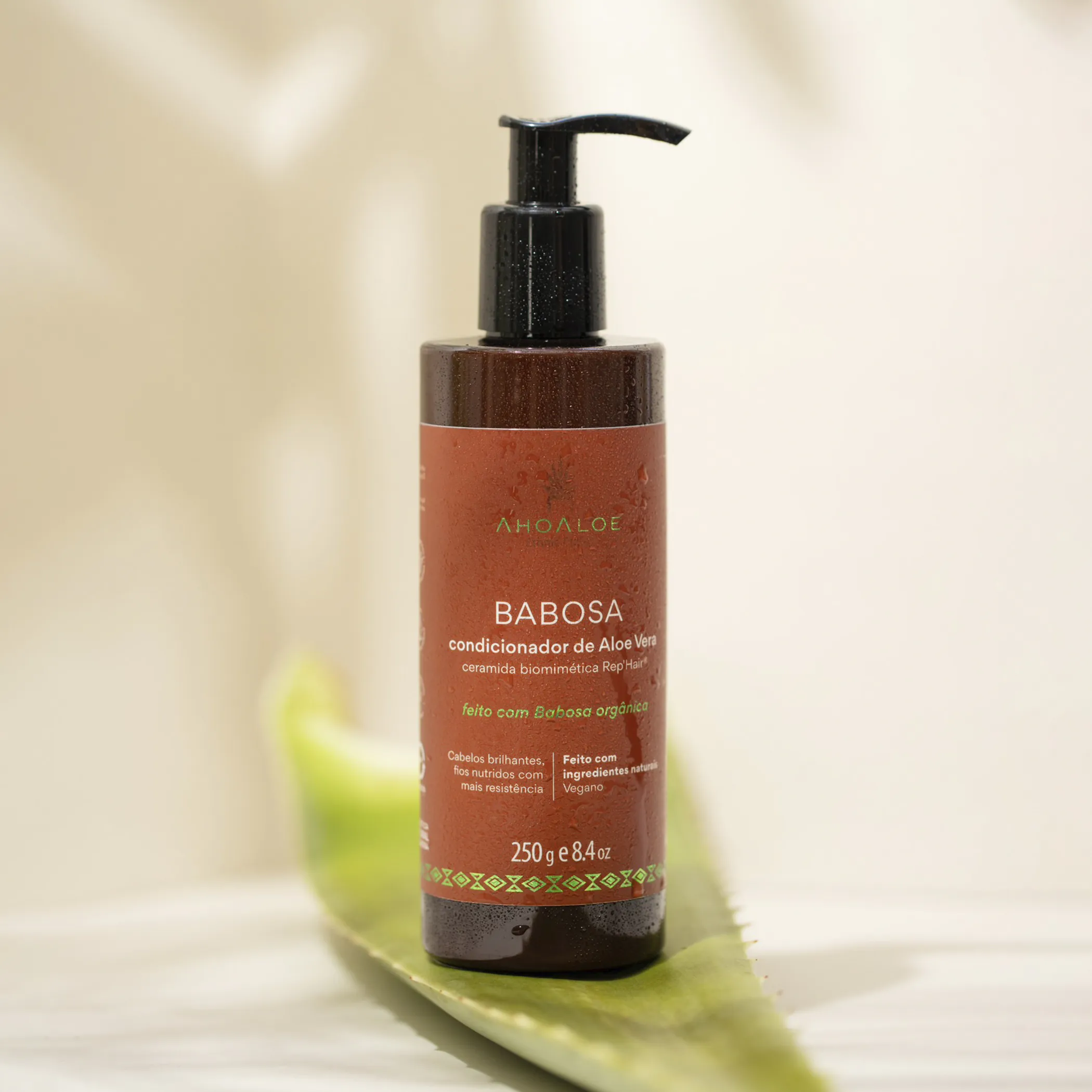 Kit Shampoo, condicionador BABOSA e máscara HNR NUTRIÇÃO - Ceramida Biomimética - 2x 250ml e 1x 250g - Imagem 6