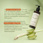 Sabonete Líquido de Aloe Vera CAPIM-LIMÃO - 250g - Arnica e Melaleuca - Imagem 4