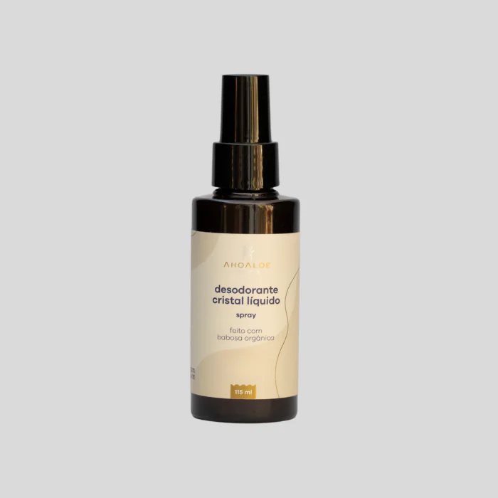 Desodorante Cristal Líquido - Alúmen de Potássio - 115ml - Imagem 1