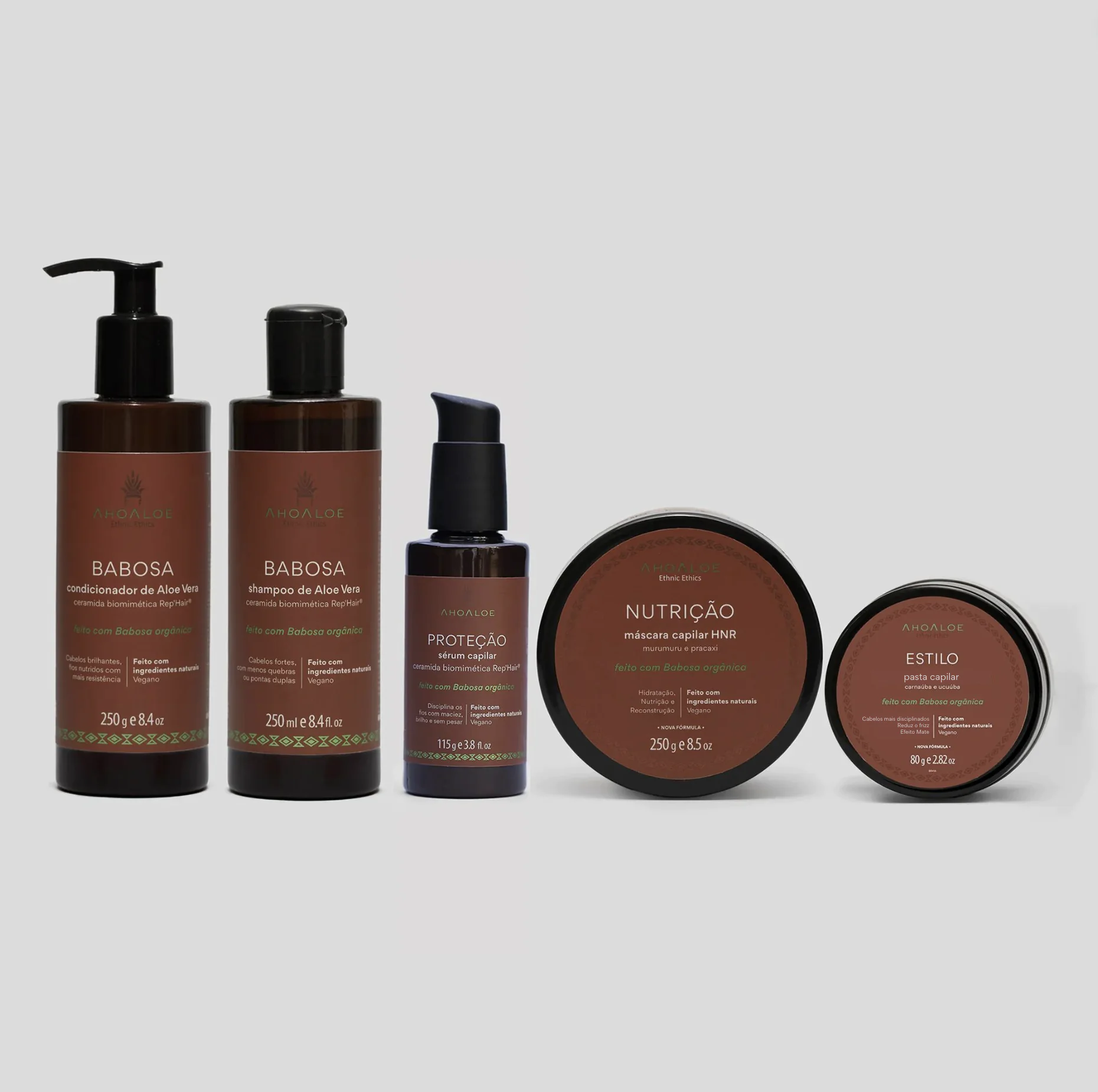 Kit Capilar Completo - Ceramida Biomimética - 2x 250ml,1x 250g, 1x120ml e 1x80g - Imagem 1