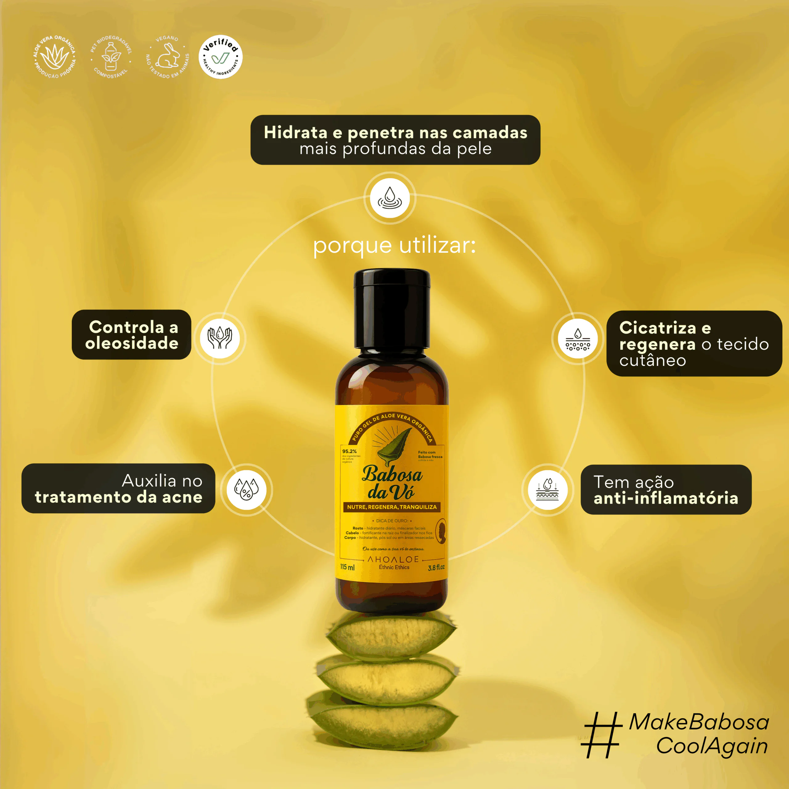 Kit babosa da Vó (2 x 115ml) - Imagem 3