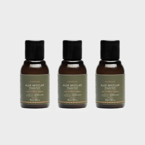 Kit 3 miniaturas Aloe Micelar
